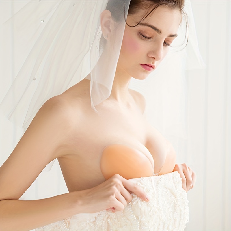 Plunge Bra Push Up - Kadın Silikon Göğüs Yaması Silikon Görünmez