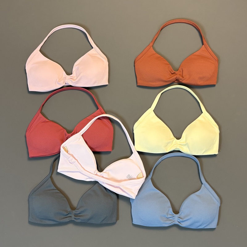 Sports Bra Racerback - HISTELLO spor sutyeni dikişsiz Yoga iç