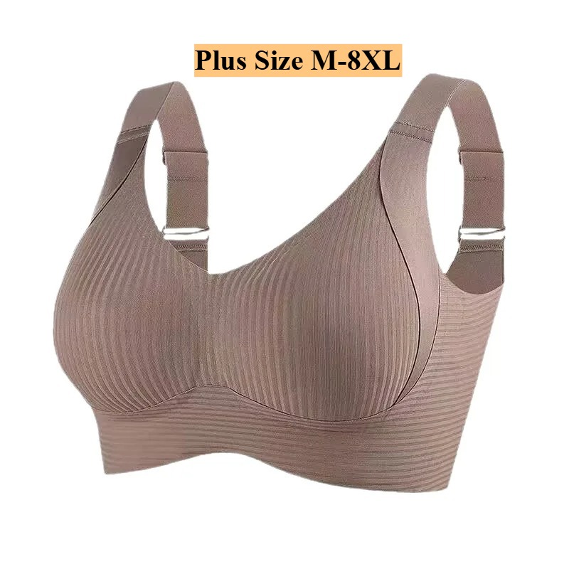 Full Coverage Bra - M-8XL PlusSize Kadın Tam Kapsama Alanlı
