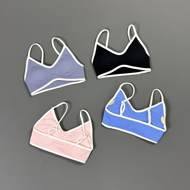 Kadınlar Kontrast Çizgili Yoga - Sports Bra Racerback incelemesi ve fiyatı