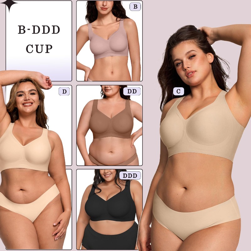 Büyük Beden Kablosuz Jöle Süty - Full Coverage Bra incelemesi ve fiyatı