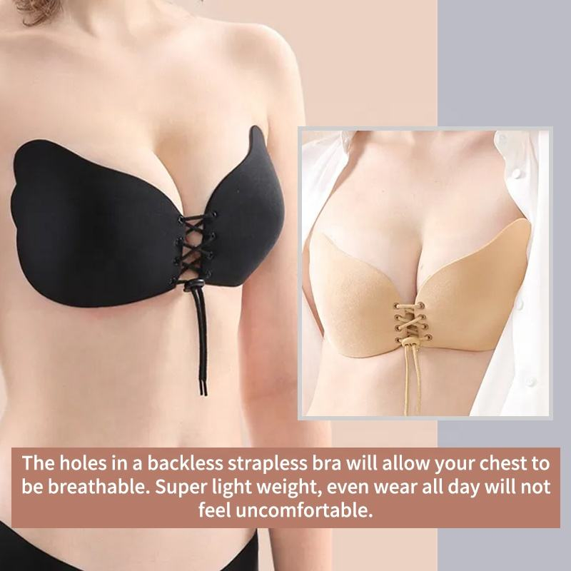 Kanat şeklindeki büzgülü ipli, - Strapless Bra Adhesive incelemesi ve fiyatı
